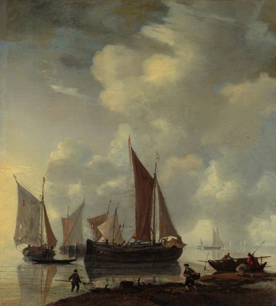 Kustscenen, mitten av 1600-talet. av Reinier Zeeman
