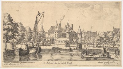 S. Anthonis Marckt med de Waegh, 1600-talet. av Reinier Zeeman