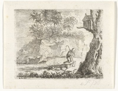 Bedande pilgrim av Reinierus Albertus Ludovicus baron van Isendoorn à Blois