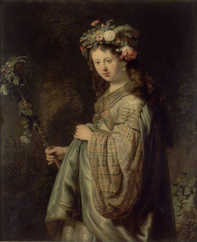 Flora av Rembrandt