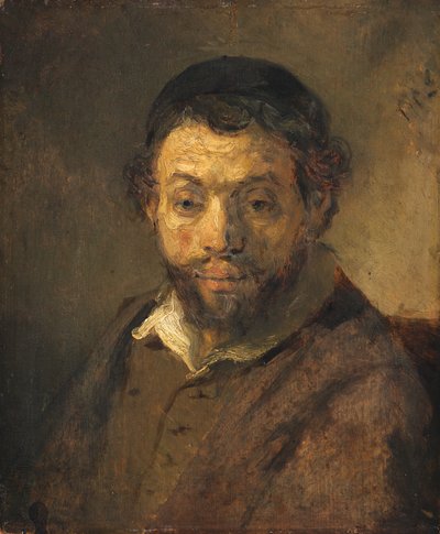 Porträtt av en ung jude av Rembrandt