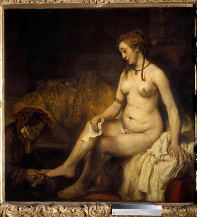 Bathsheba i badet av Rembrandt Harmensz. van Rijn