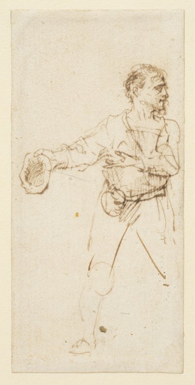 Man stående, c.1634 av Rembrandt van Rijn