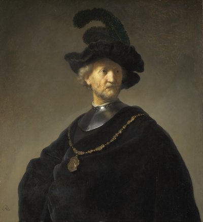 Gubben med en guldkedja av Rembrandt van Rijn