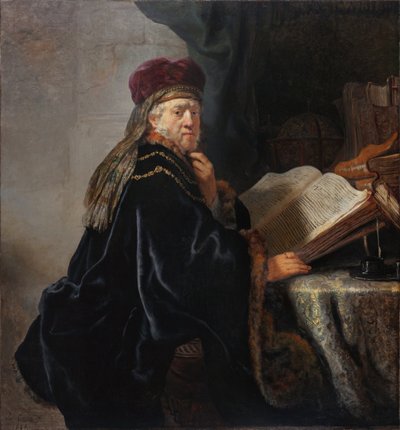 Forskare i sin studie av Rembrandt van Rijn