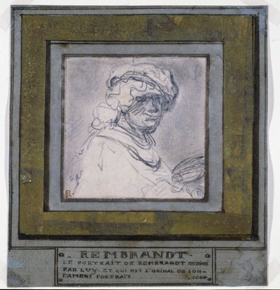 Självporträtt av Rembrandt van Rijn