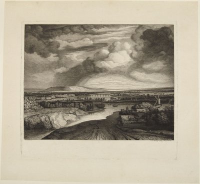 "---- Storm" efter Rembrandt av Rembrandt van Rijn