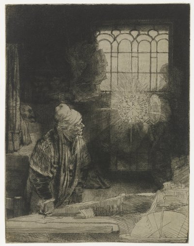 En forskare i sina studier En forskare i sin studie av Rembrandt van Rijn