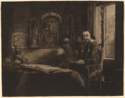 Abraham fransk av Rembrandt van Rijn