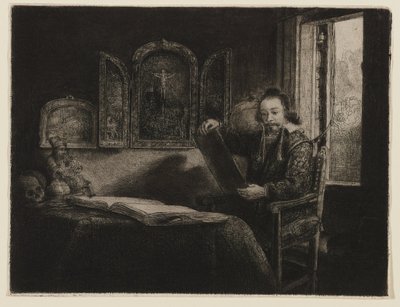 Abraham Francen av Rembrandt van Rijn