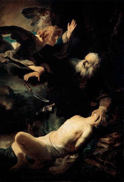 Abraham offrar Isak, 1635. av Rembrandt van Rijn