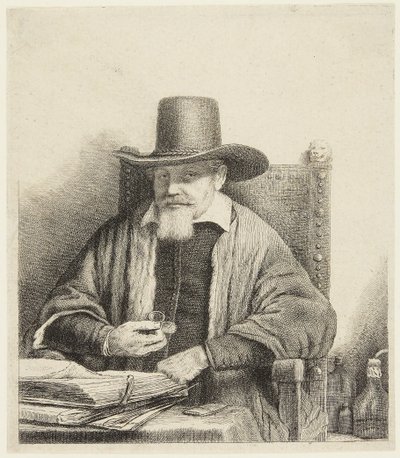 Arnold Tholinx av Rembrandt van Rijn
