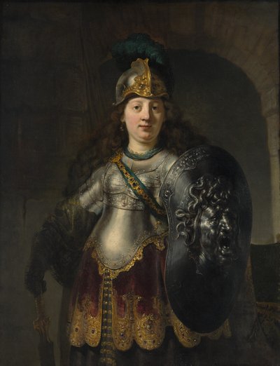 Bellona, ​​1633. av Rembrandt van Rijn
