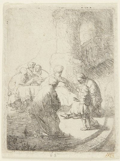 Kristus i diskussion med de skriftlärda av Rembrandt van Rijn