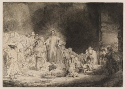 Kristus botar de sjuka av Rembrandt van Rijn