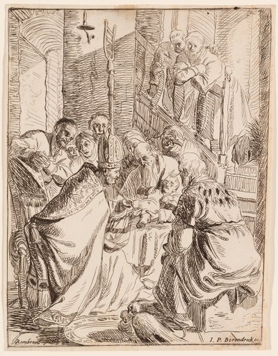 Kristi omskärelse av Rembrandt van Rijn