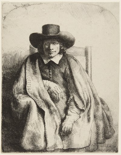 Clement de Jonghe av Rembrandt van Rijn