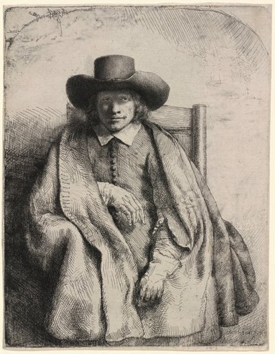 Clement de Jonghe av Rembrandt van Rijn