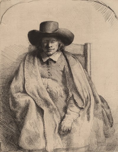 Clement de Jonghe, 1651. av Rembrandt van Rijn