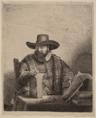 Cornelis Claesz Anslo av Rembrandt van Rijn