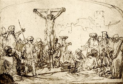 Korsfästelse av Rembrandt van Rijn