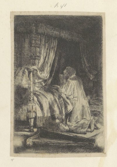 David i gebed Samling av åttiofem originaltryck (serietitel) av Rembrandt van Rijn