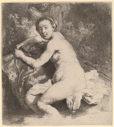 Diana vid badet av Rembrandt van Rijn