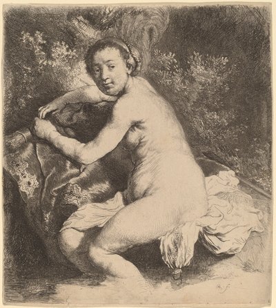 Diana vid badet av Rembrandt van Rijn