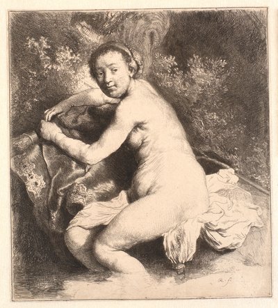 Diana vid badet av Rembrandt van Rijn