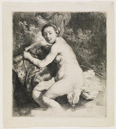 Diana i badet av Rembrandt van Rijn