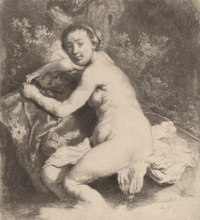 Diana vid badet, ca. 1631. av Rembrandt van Rijn