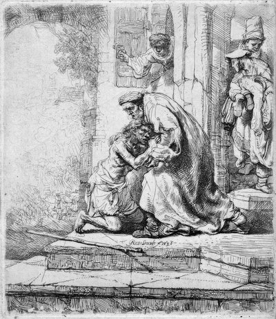 Den förlorade sonens hemkomst av Rembrandt van Rijn