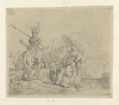 doop van de kamerling Samling av åttiofem originaltryck (serietitel) av Rembrandt van Rijn