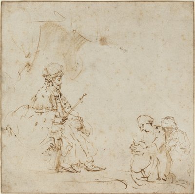 Ester före Ahasveros av Rembrandt van Rijn