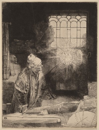 Faust av Rembrandt van Rijn