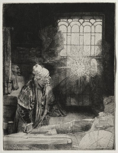 Faust, c. 1652. av Rembrandt van Rijn