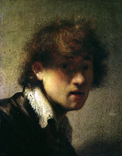 Chef för en ung man eller självporträtt, 1629 av Rembrandt van Rijn