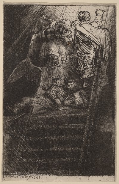 Jakobs stege av Rembrandt van Rijn