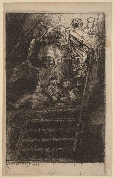 Jakobs stege av Rembrandt van Rijn