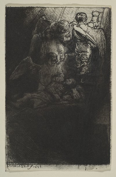 Jacobs Stege, 1655. av Rembrandt van Rijn