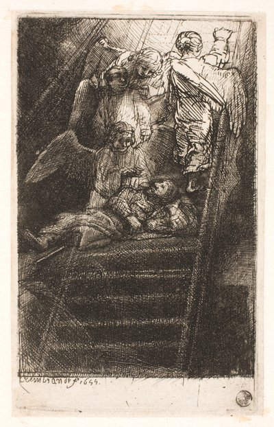Jakobs stege av Rembrandt van Rijn