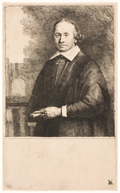Jan Antonide van der Linden, professor i medicin av Rembrandt van Rijn