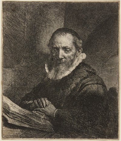 Jan Cornelis Sylvius av Rembrandt van Rijn