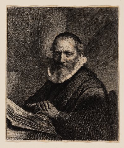 Jan Cornelius Sylvius av Rembrandt van Rijn