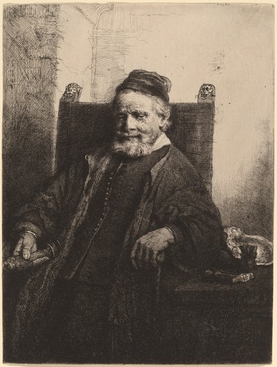 Jan Lutma av Rembrandt van Rijn