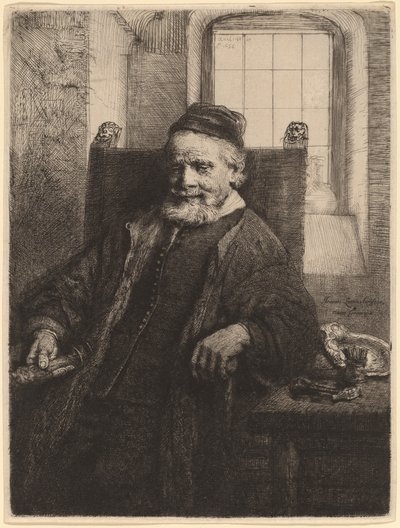Jan Lutma av Rembrandt van Rijn