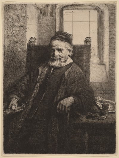 Inte för Lutma av Rembrandt van Rijn