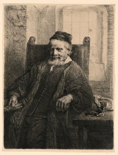 Jan Lutma, Guldsmed av Rembrandt van Rijn