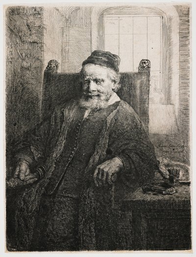 Jan Lutma, guldsmed av Rembrandt van Rijn