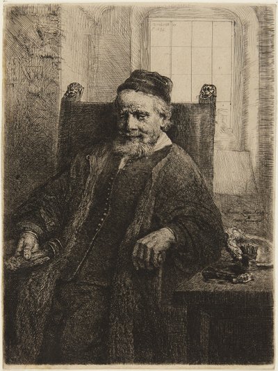 Jan Lutma, guldsmed av Rembrandt van Rijn